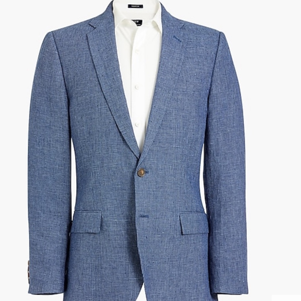 Brand new JCrew linen Thompson Suit